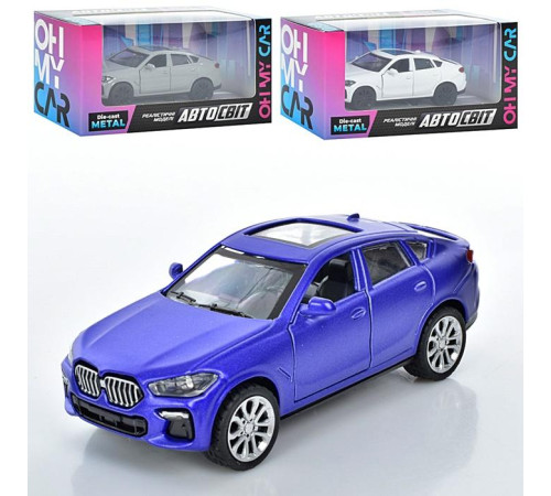 Машина метал. BMW X6 (AS-2907)